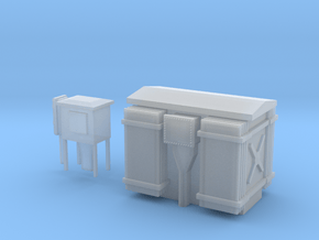 HT Transformer/Substation in Clear Ultra Fine Detail Plastic