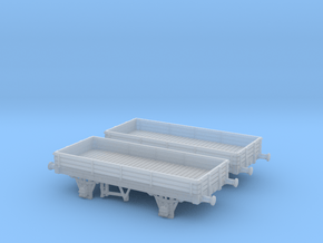Colwick open wagon in Clear Ultra Fine Detail Plastic