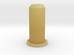 Barrel Plug 2/2 in Tan Fine Detail Plastic