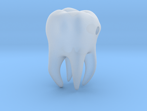 Wisdom Tooth charm/pendant in Tan Fine Detail Plastic
