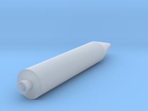 1/200 Jupiter Rocket in Clear Ultra Fine Detail Plastic