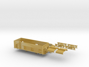 CNJ 1000 For Bachmann 44 Ton Switcher Frame in Tan Fine Detail Plastic
