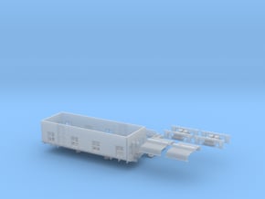 CNJ 1000 For Bachmann 44 Ton Switcher Frame in Clear Ultra Fine Detail Plastic