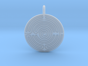 Small Labyrinth in Tan Fine Detail Plastic