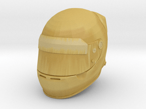 Helmet F1 1/8 in Tan Fine Detail Plastic