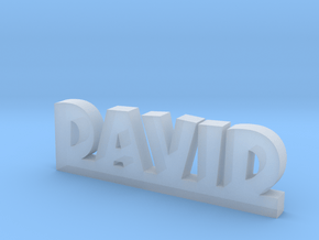 DAVID Lucky in Clear Ultra Fine Detail Plastic