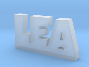 LEA Lucky in Clear Ultra Fine Detail Plastic