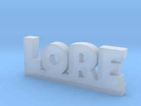 LORE Lucky in Clear Ultra Fine Detail Plastic