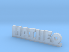 MATHEO Lucky in Clear Ultra Fine Detail Plastic