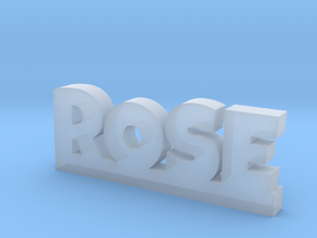ROSE Lucky in Clear Ultra Fine Detail Plastic