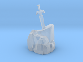 Sword In The Stone in Clear Ultra Fine Detail Plastic