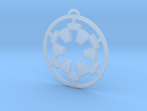 Imperial Pendant in Clear Ultra Fine Detail Plastic