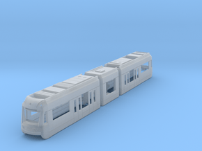 #87-4001 Siemens S70 LRV carbodies ABC in Clear Ultra Fine Detail Plastic