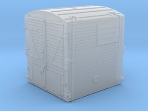 21813 BR Type A Container in Tan Fine Detail Plastic
