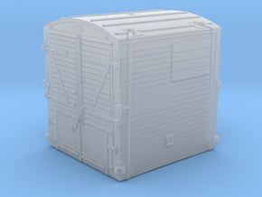 21813 BR Type A Container in Clear Ultra Fine Detail Plastic