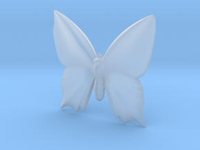 Butterfly-1 in Clear Ultra Fine Detail Plastic