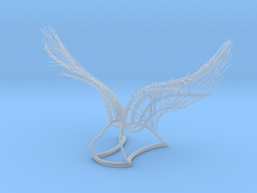 Original Angel Wings in Clear Ultra Fine Detail Plastic