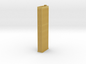 Office tower 3x1 in Tan Fine Detail Plastic