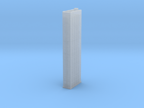 Office tower 3x1 in Clear Ultra Fine Detail Plastic