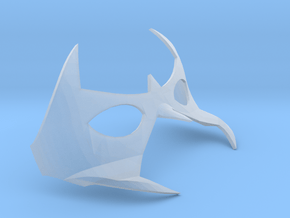 Nightwing Mask in Clear Ultra Fine Detail Plastic