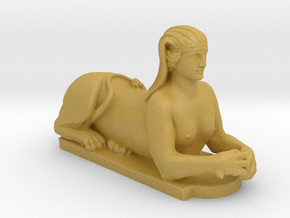 Egyptian Sphinx in Tan Fine Detail Plastic