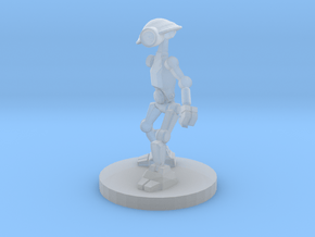 Pit Droid in Clear Ultra Fine Detail Plastic