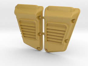 Land Rover Defender Wolf Intakes (pair) in Tan Fine Detail Plastic
