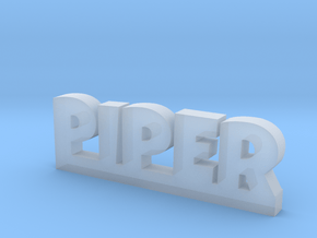 PIPER Lucky in Clear Ultra Fine Detail Plastic