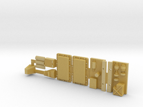 Panther G Blocks And Engine Bits for Y-Wing in Tan Fine Detail Plastic
