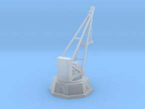 Armstrong Hydraulic Crane, Octogonal Base in Clear Ultra Fine Detail Plastic