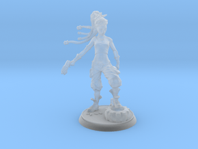 Molly the Punk in Clear Ultra Fine Detail Plastic