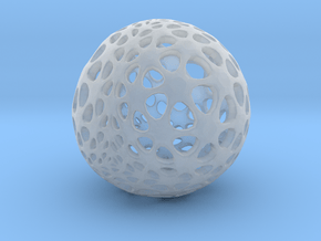 Amoeball in Clear Ultra Fine Detail Plastic