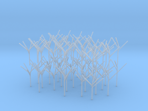 Architects Tree scale 1-200-1-250 x60. in Tan Fine Detail Plastic