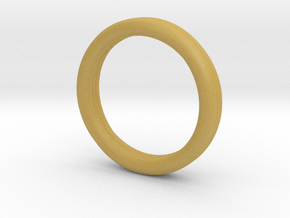 Force Ring in Tan Fine Detail Plastic