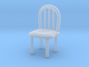 Basic Chair in Clear Ultra Fine Detail Plastic