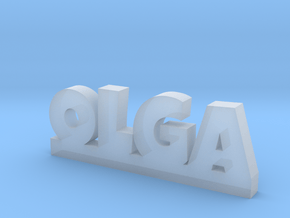 OLGA Lucky in Clear Ultra Fine Detail Plastic