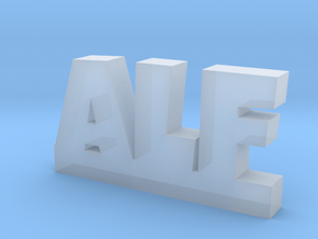 ALF Lucky in Clear Ultra Fine Detail Plastic