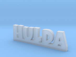 HULDA Lucky in Clear Ultra Fine Detail Plastic
