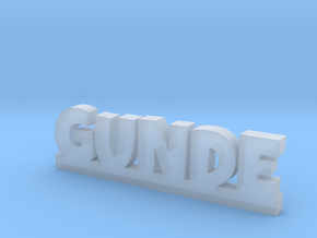 GUNDE Lucky in Clear Ultra Fine Detail Plastic