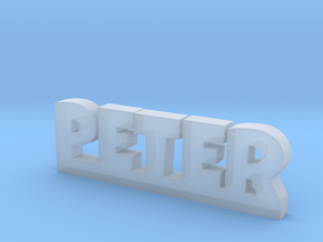 PETER Lucky in Clear Ultra Fine Detail Plastic