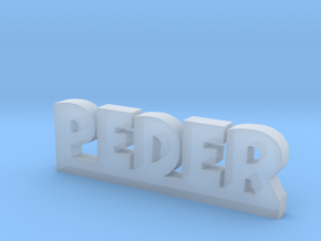 PEDER Lucky in Clear Ultra Fine Detail Plastic