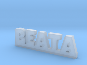 BEATA Lucky in Clear Ultra Fine Detail Plastic