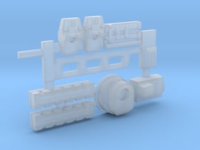Rocker covers and much much more! for Y-Wing in Clear Ultra Fine Detail Plastic