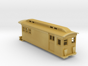 On30 Doodlebug/Railmotor Lindsay2 in Tan Fine Detail Plastic