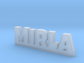 MIRLA Lucky in Clear Ultra Fine Detail Plastic