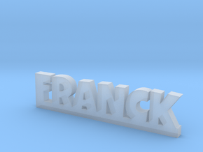 FRANCK Lucky in Clear Ultra Fine Detail Plastic