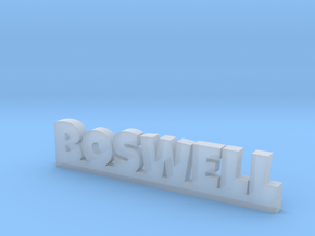 BOSWELL Lucky in Clear Ultra Fine Detail Plastic