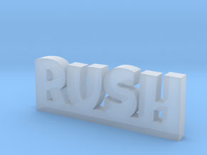RUSH Lucky in Clear Ultra Fine Detail Plastic