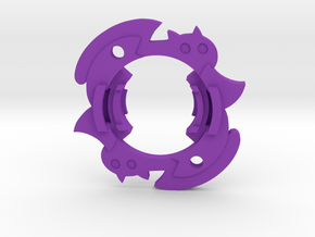 Beyblade Nyankopon | Beigoma Battle Attack Ring in Purple Processed Versatile Plastic