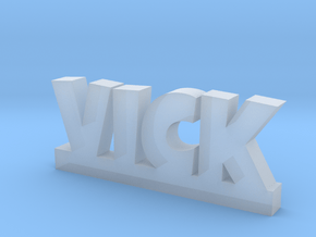 VICK Lucky in Clear Ultra Fine Detail Plastic